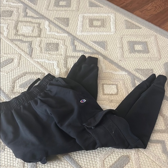 Champion Black Track Pants for Comfort and Flexibility - Picture 1 of 3